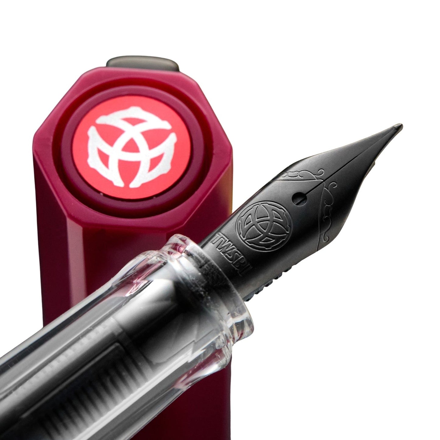 Twsbi Eco Plum Onyx PVD Fountain Pen