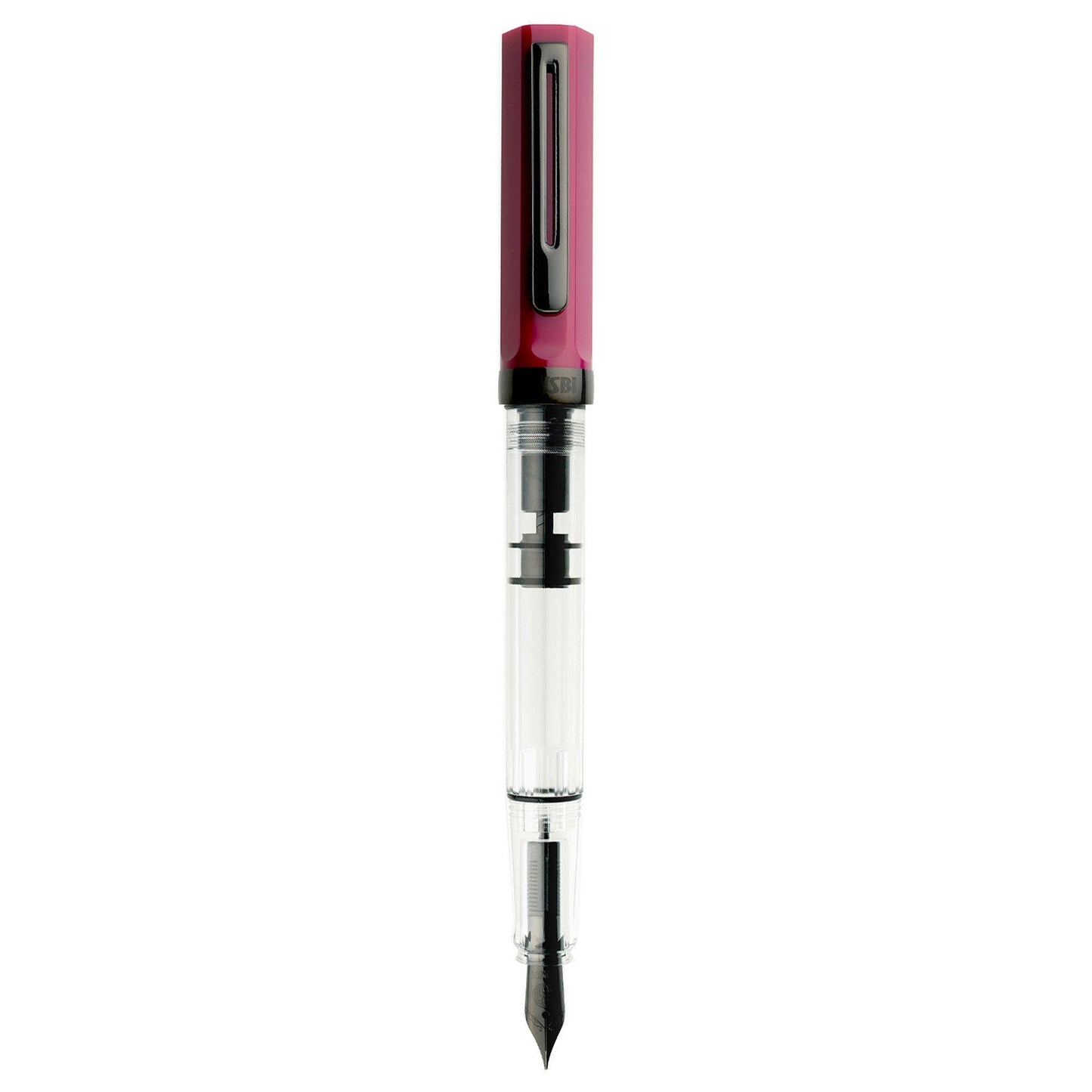 Twsbi Eco Plum Onyx PVD Fountain Pen