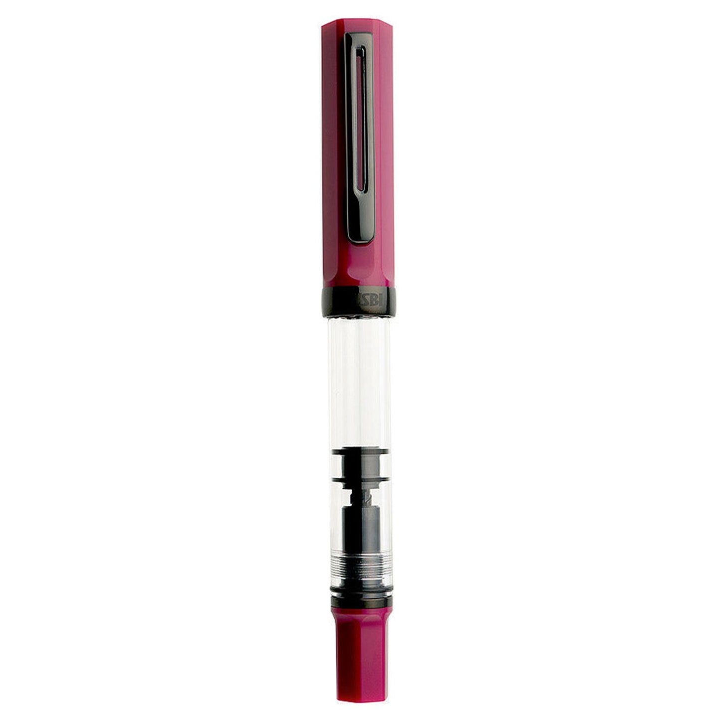 Twsbi Eco Plum Onyx PVD Fountain Pen