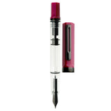 Twsbi Eco Plum Onyx PVD Fountain Pen