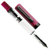 Twsbi Eco Plum Onyx PVD Fountain Pen