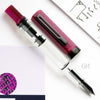 Twsbi Eco Plum Onyx PVD Fountain Pen