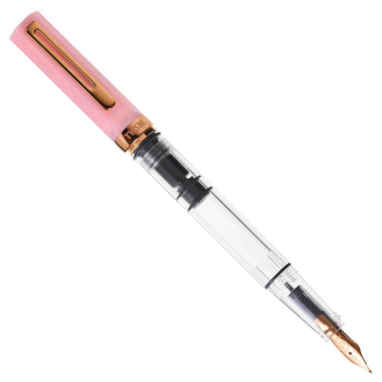 Twsbi Eco Pink Lemonade Bronze Fountain Pen