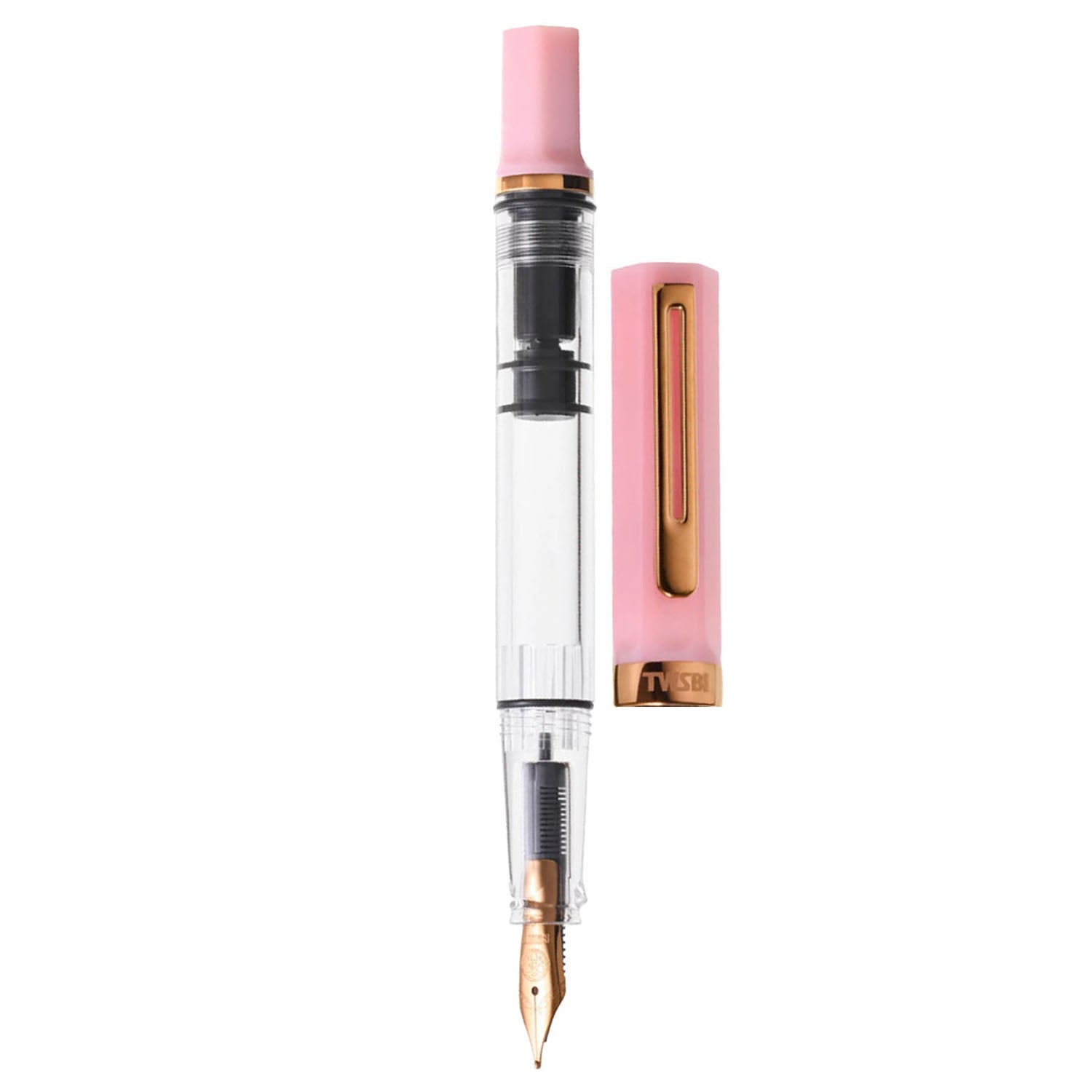 Twsbi Eco Pink Lemonade Bronze Fountain Pen