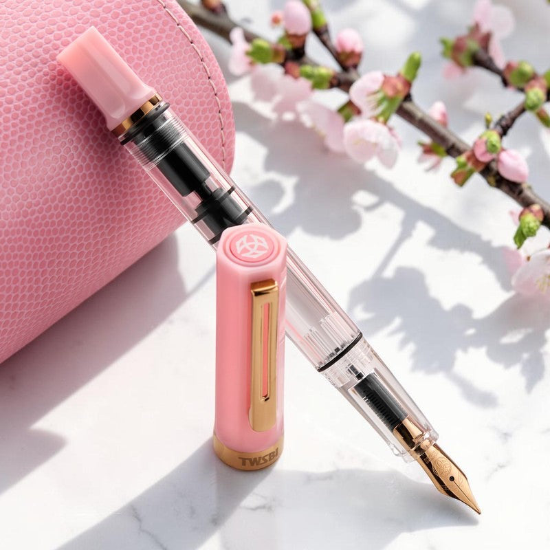 Twsbi Eco Pink Lemonade Bronze Fountain Pen