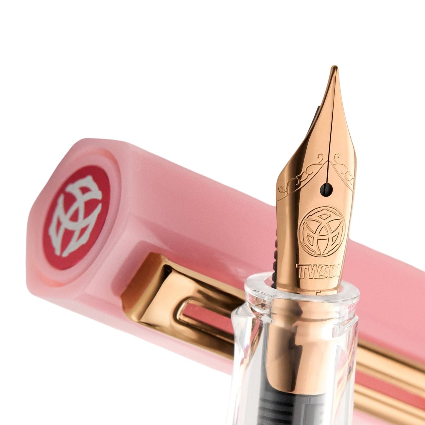 Twsbi Eco Pink Lemonade Bronze Fountain Pen