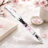 Twsbi Eco White Cherry Blossom CT Fountain Pen (Limited Edition)