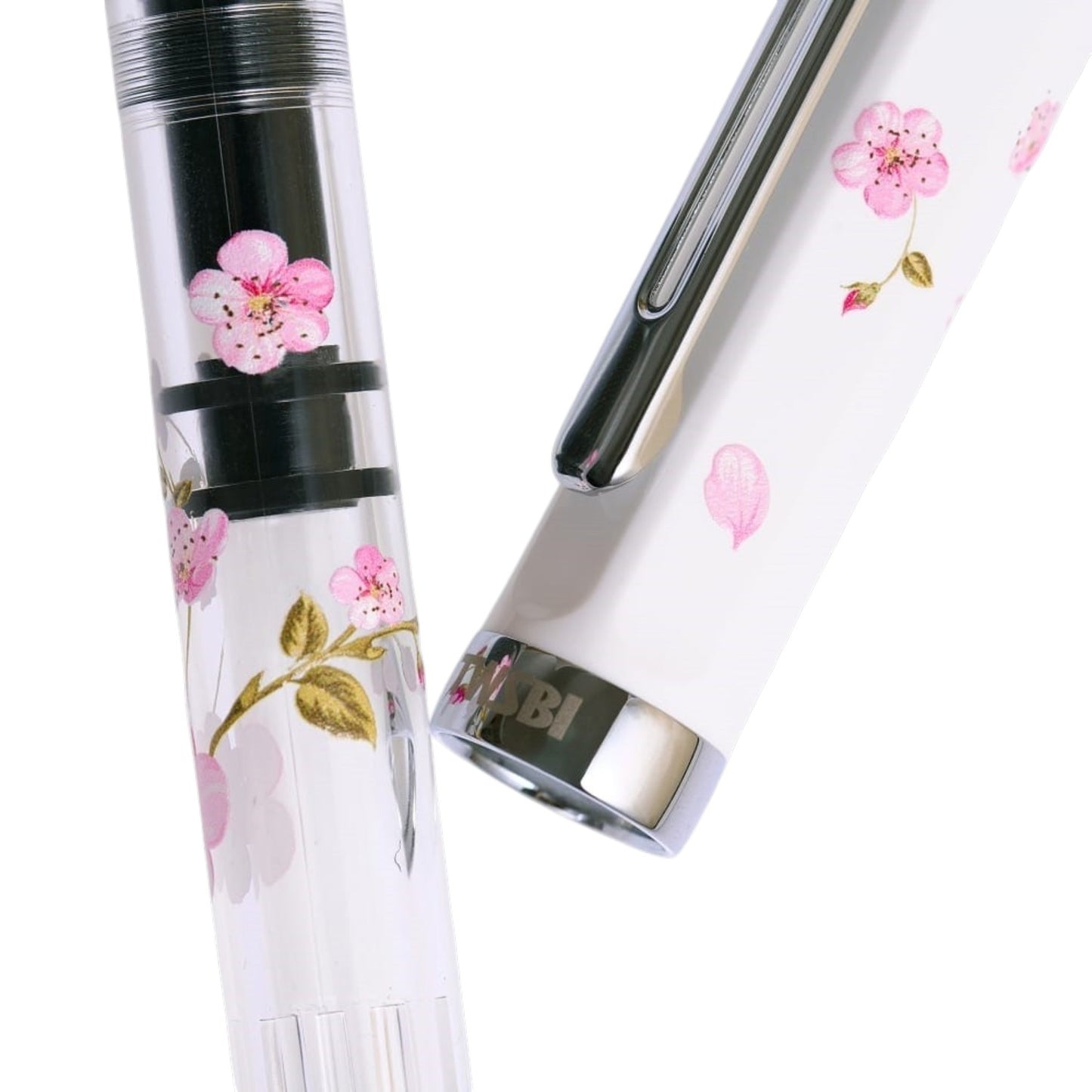 Twsbi Eco White Cherry Blossom CT Fountain Pen (Limited Edition)
