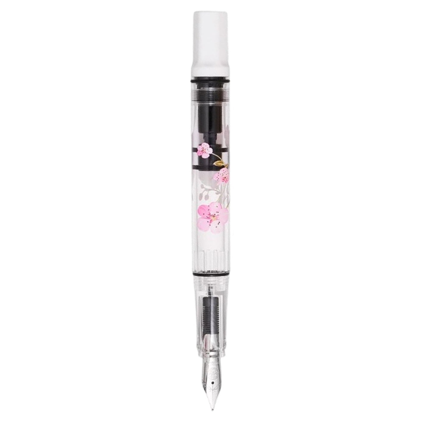 Twsbi Eco White Cherry Blossom CT Fountain Pen (Limited Edition)