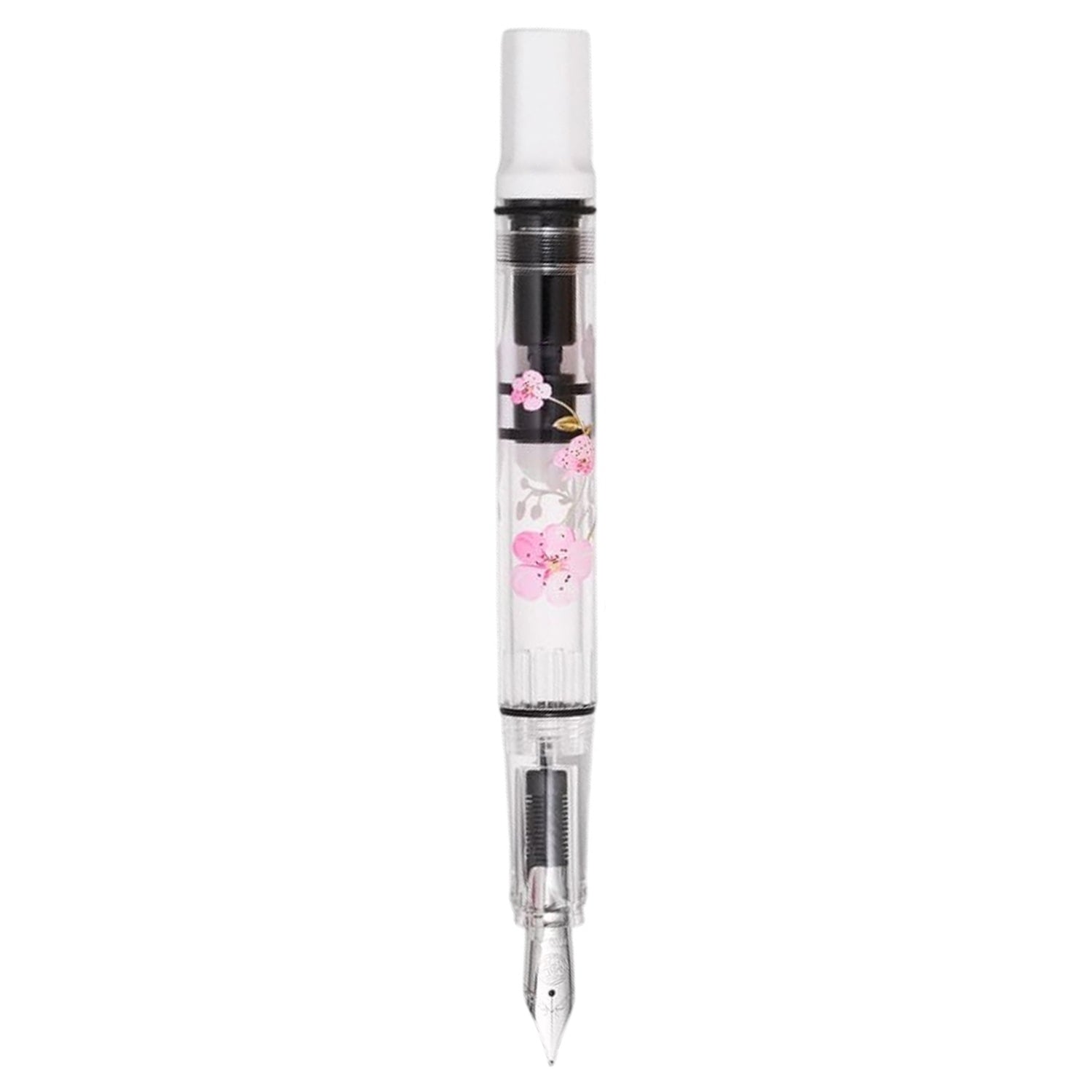 Twsbi Eco White Cherry Blossom CT Fountain Pen (Limited Edition)