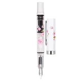 Twsbi Eco White Cherry Blossom CT Fountain Pen (Limited Edition)