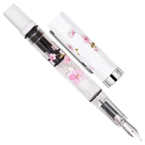 Twsbi Eco White Cherry Blossom CT Fountain Pen (Limited Edition)