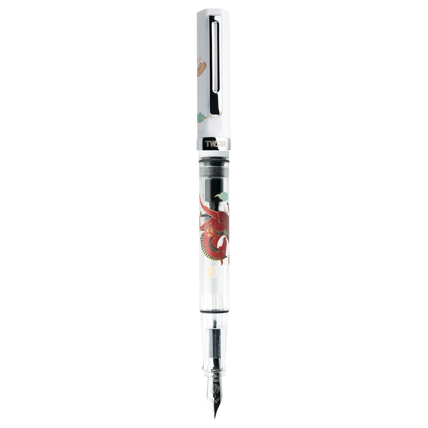 Twsbi Eco White Horse CT Fountain Pen (Special Edition)