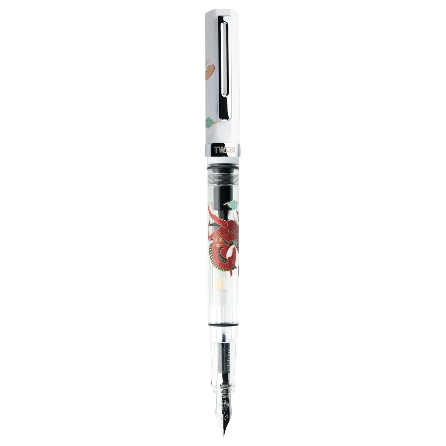Twsbi Eco White Horse CT Fountain Pen (Special Edition)