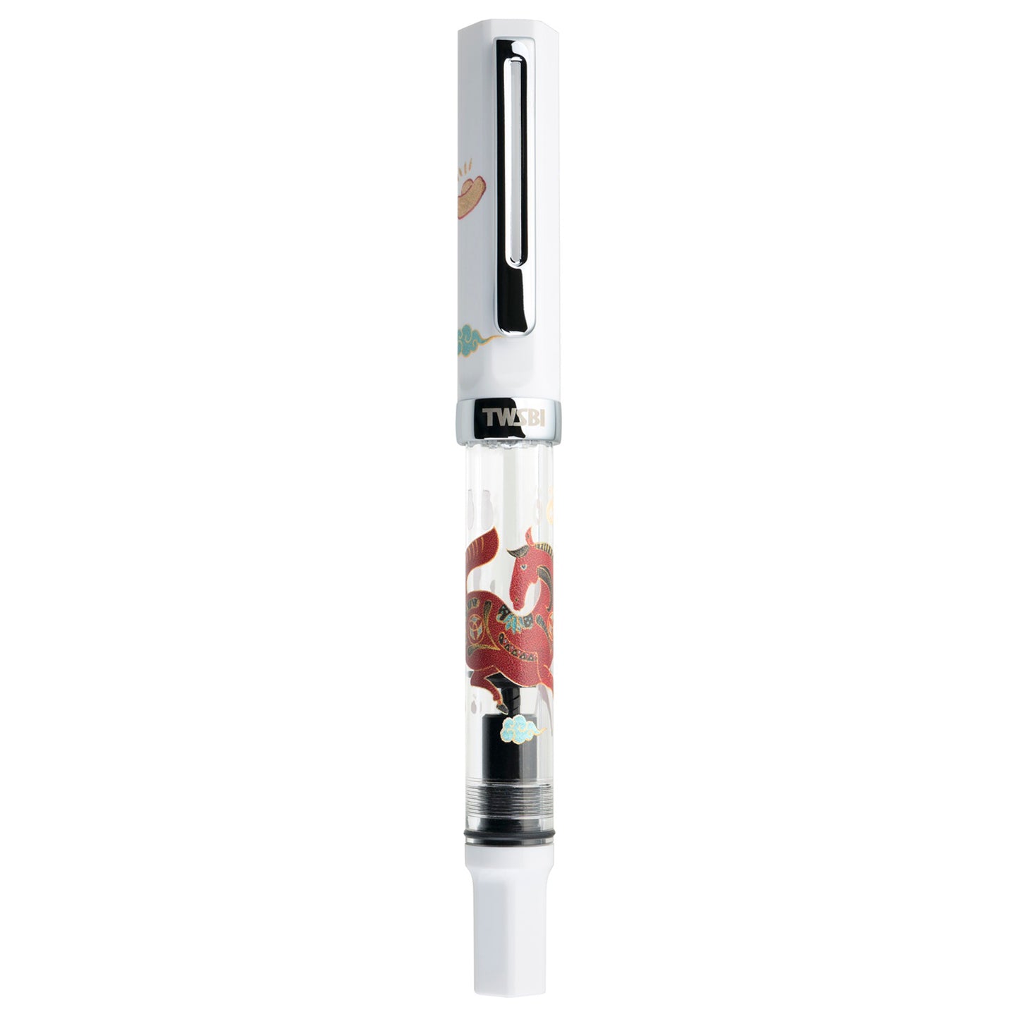 Twsbi Eco White Horse CT Fountain Pen (Special Edition)