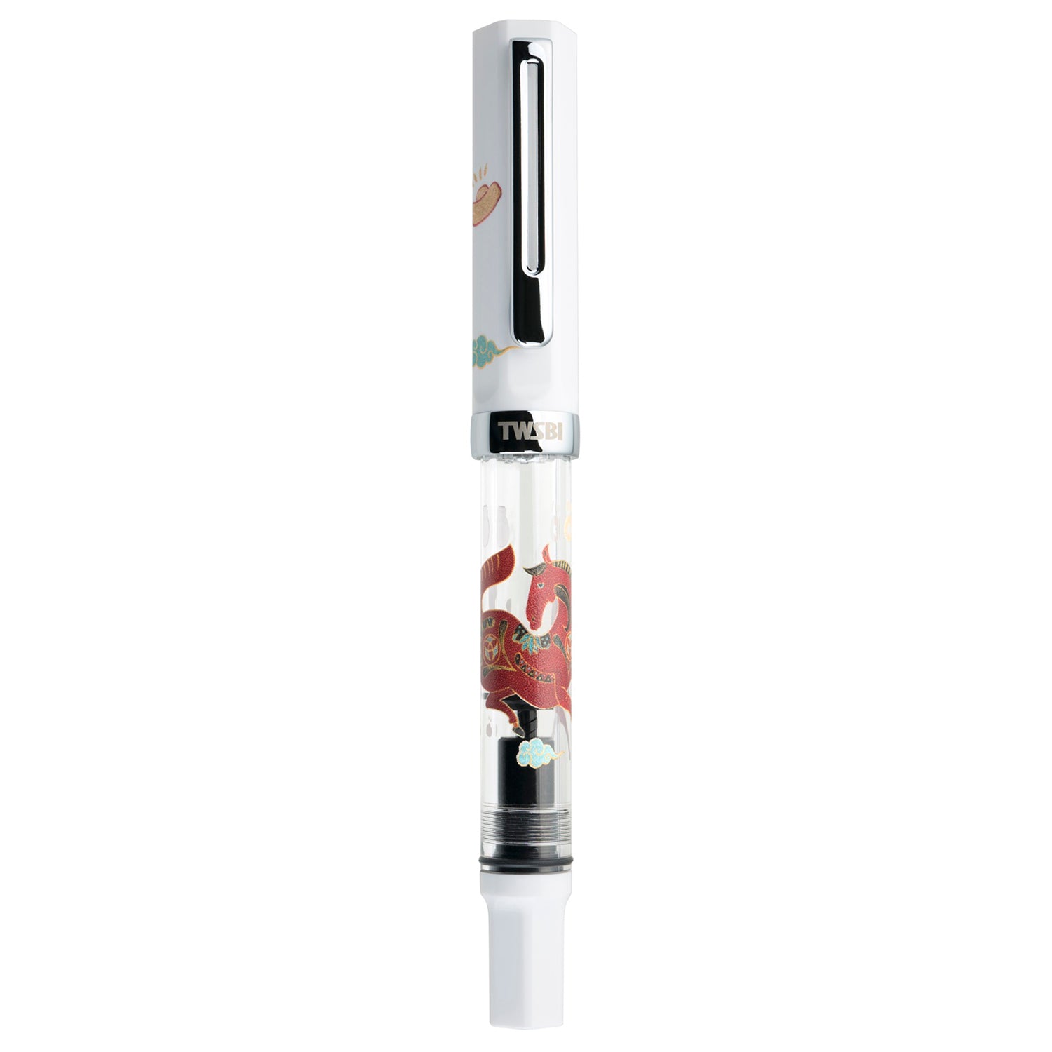 Twsbi Eco White Horse CT Fountain Pen (Special Edition)