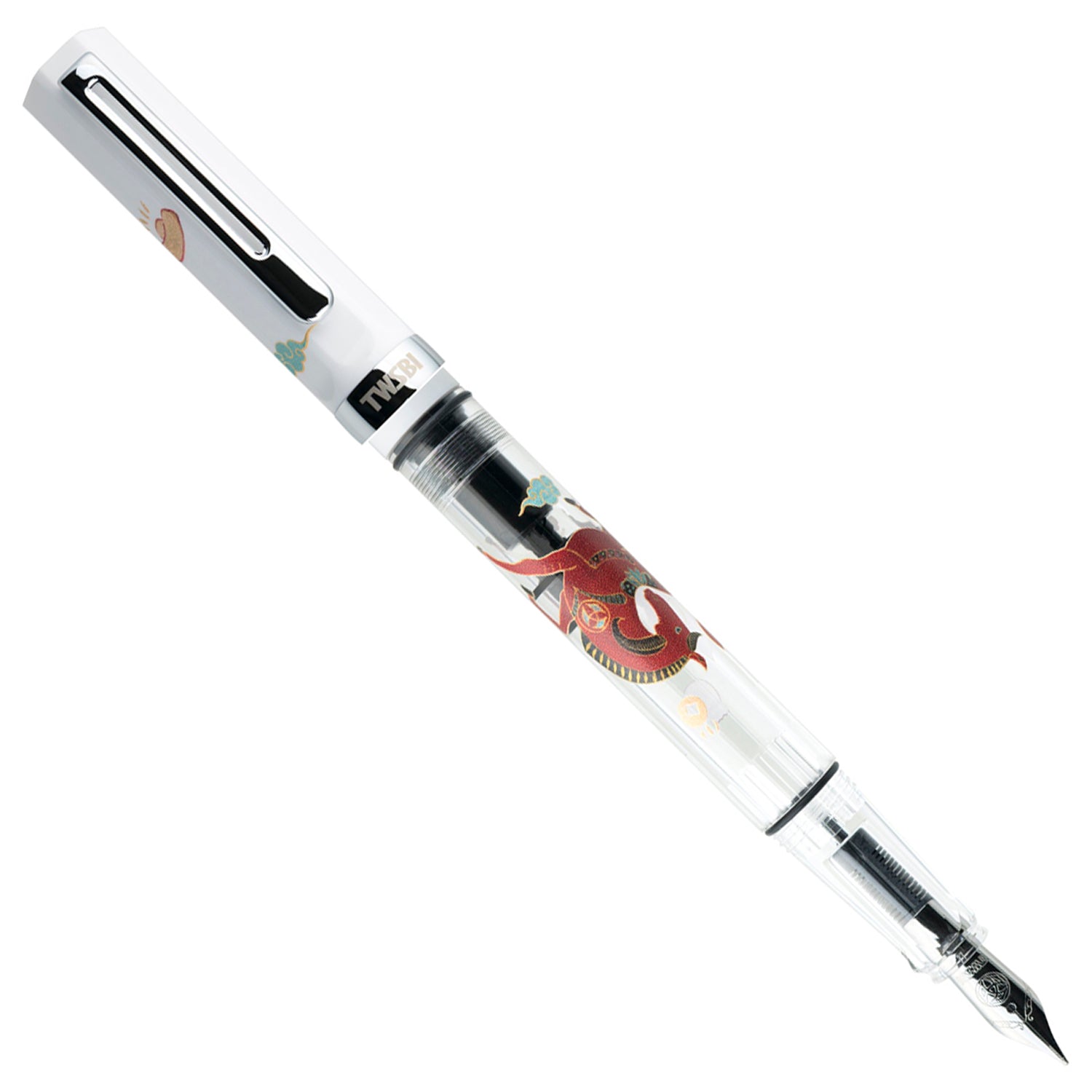 Twsbi Eco White Horse CT Fountain Pen (Special Edition)