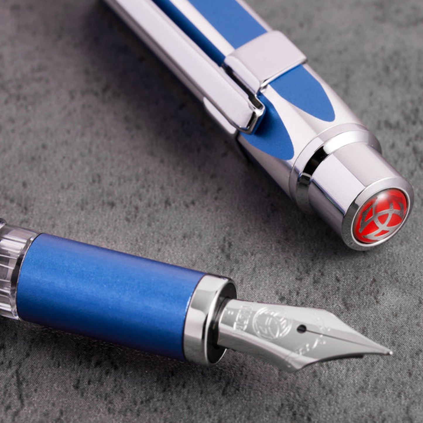 Twsbi Precision Gemini Blue CT Fountain Pen
