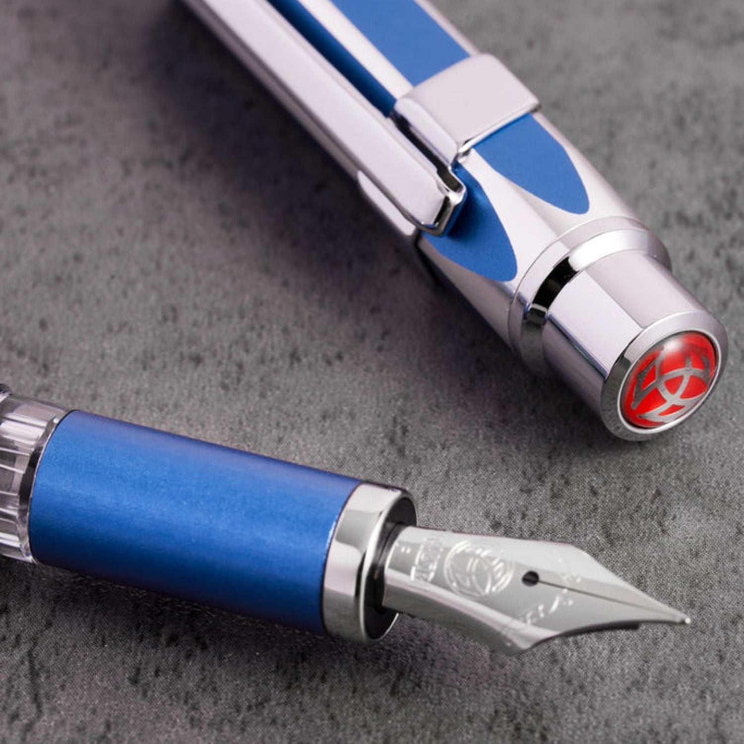 Twsbi Precision Gemini Blue CT Fountain Pen