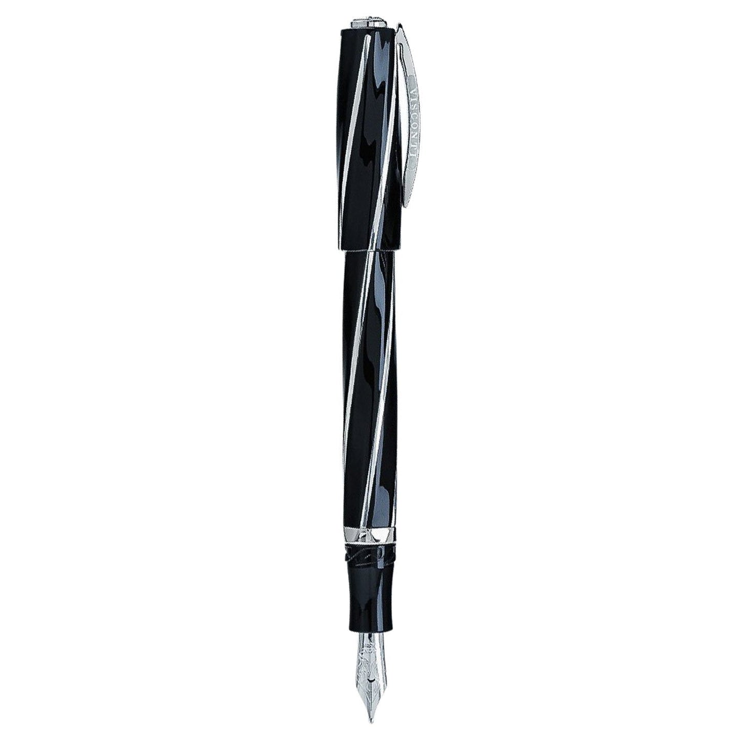 Visconti Divina Elegance Black CT Fountain Pen