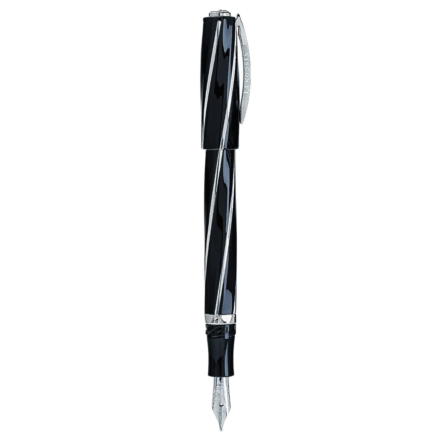Visconti Divina Elegance Black CT Fountain Pen