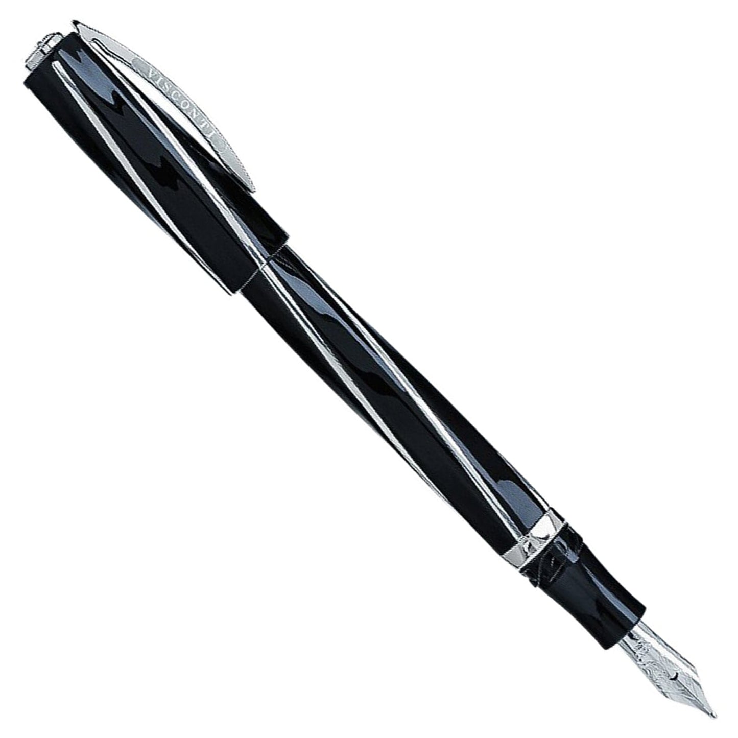 Visconti Divina Elegance Black CT Fountain Pen