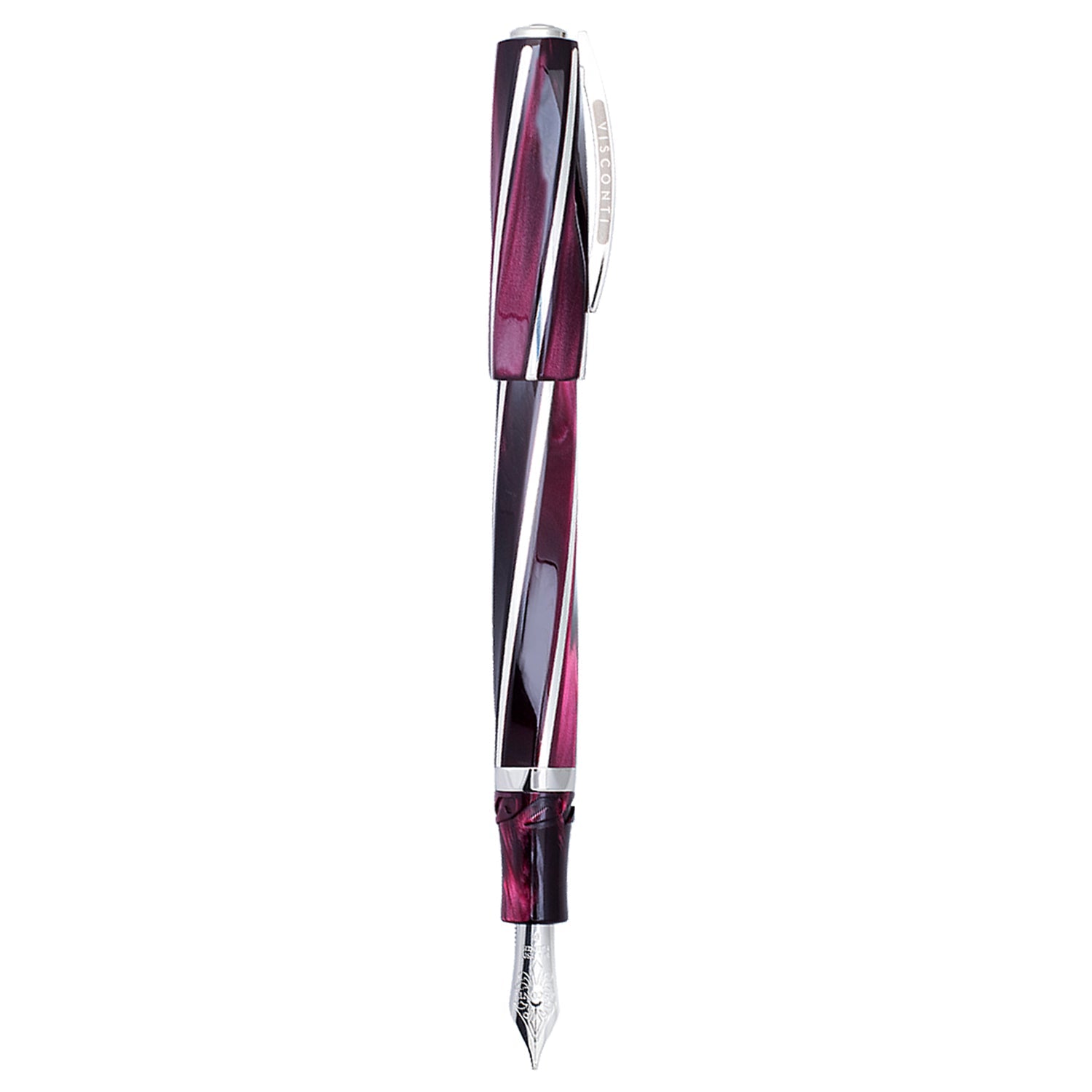 Visconti Divina Elegance Bordeaux CT Fountain Pen