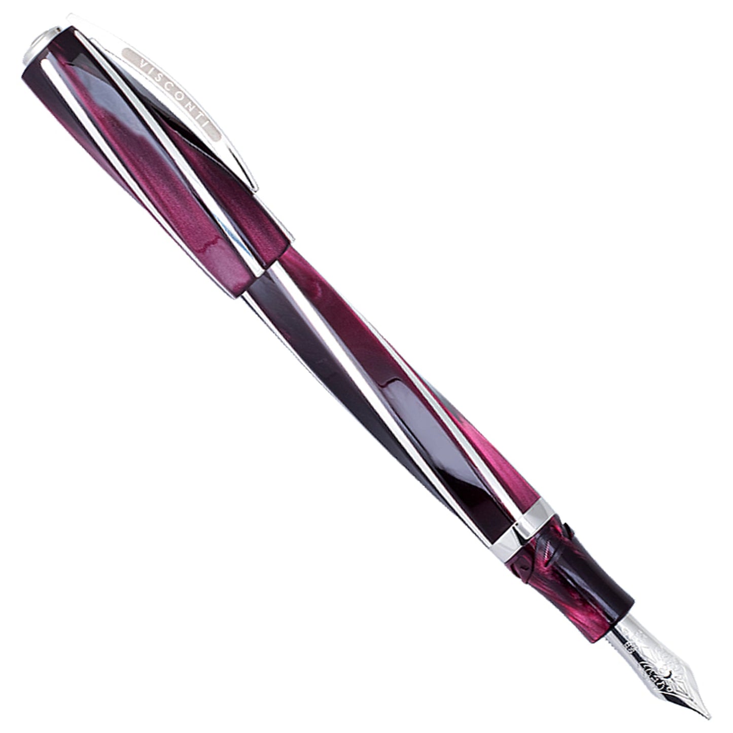 Visconti Divina Elegance Bordeaux CT Fountain Pen