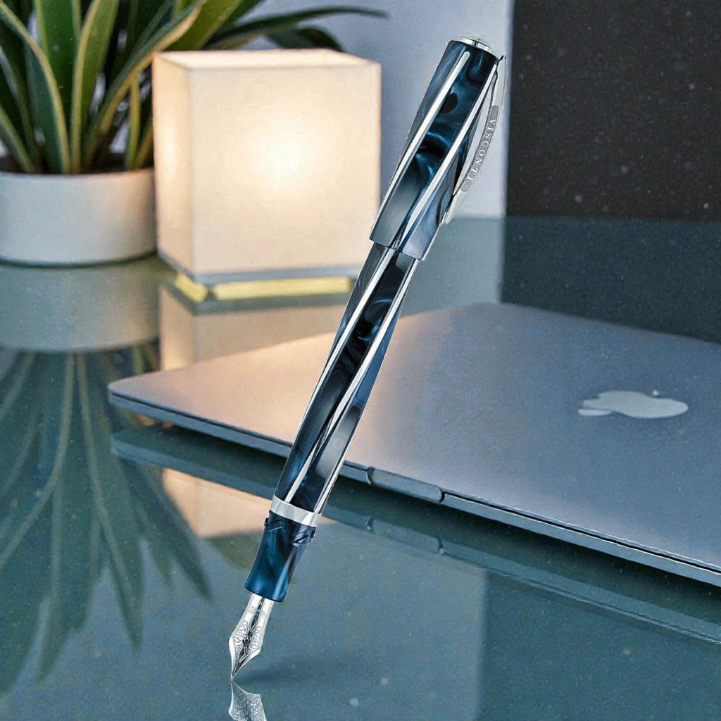 Visconti Divina Elegance Imperial Blue CT Fountain Pen