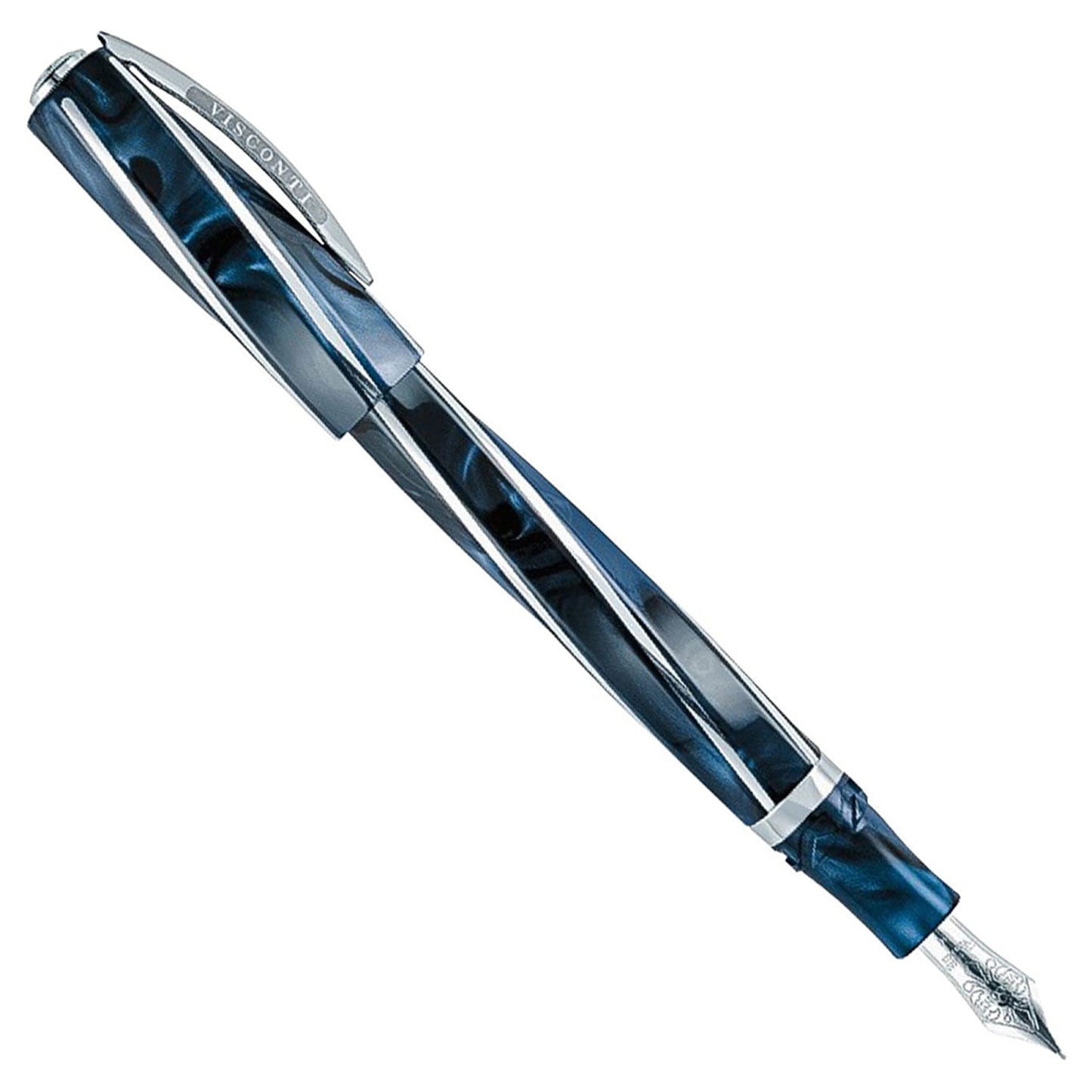 Visconti Divina Elegance Imperial Blue CT Fountain Pen