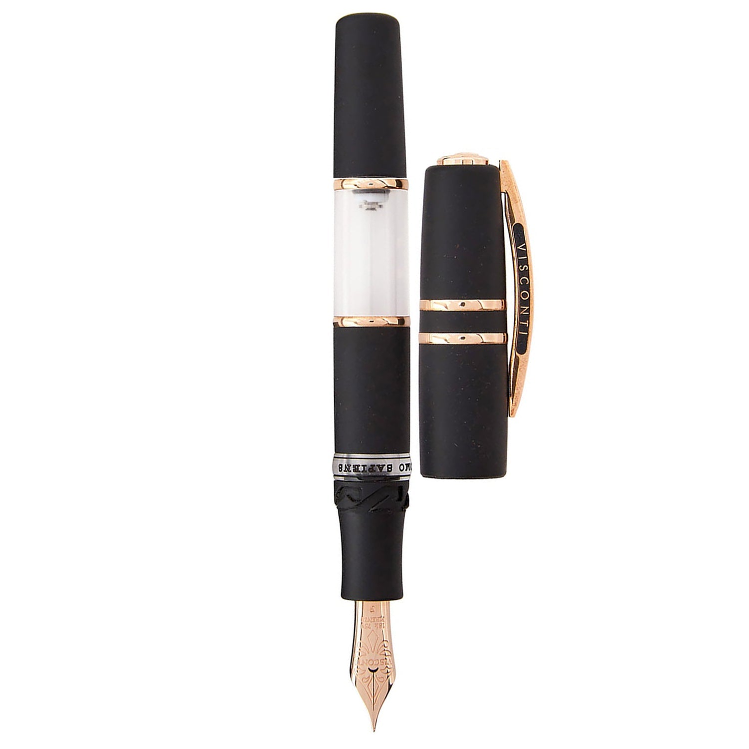 Visconti Homo Sapiens Crystal Dream Black GT Fountain Pen