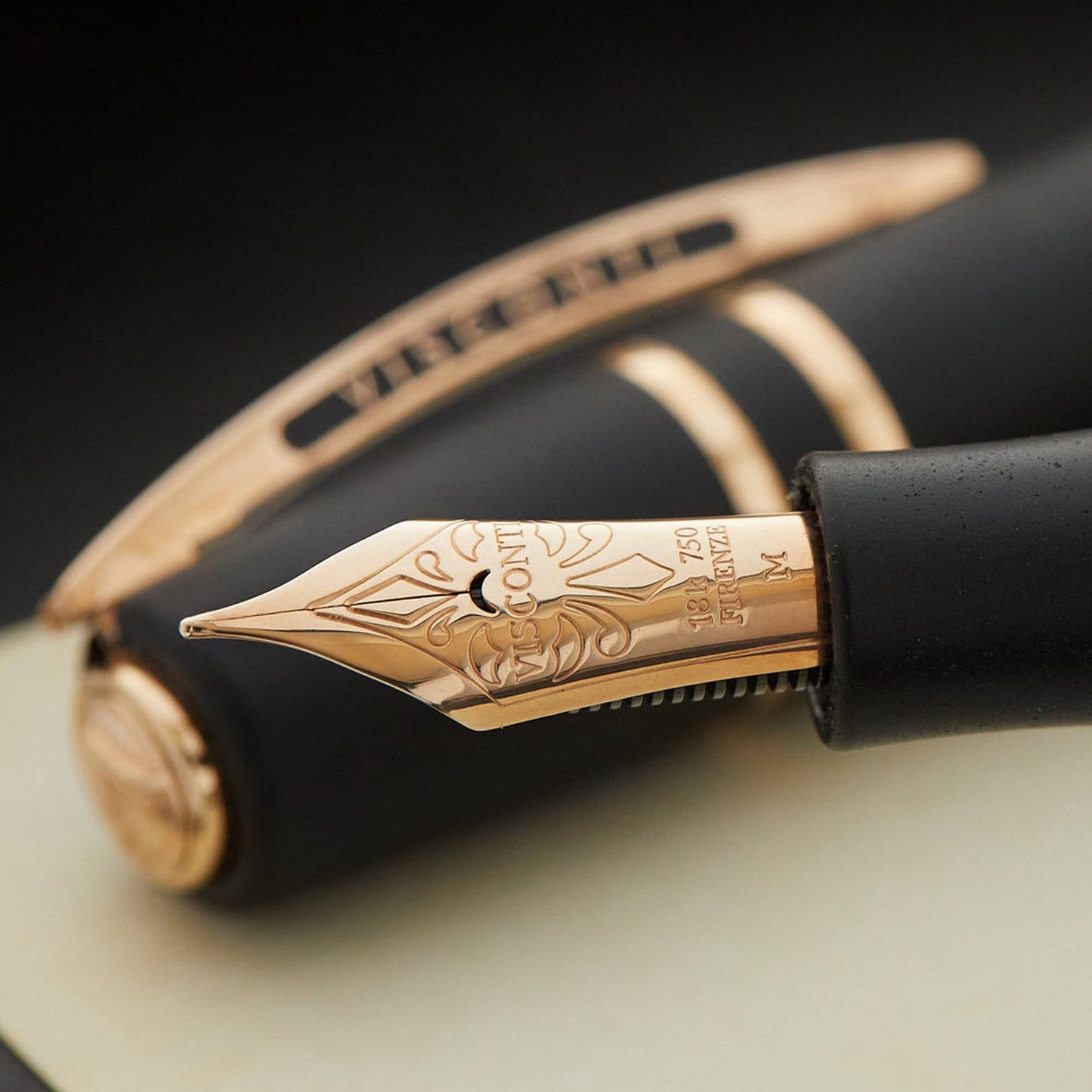 Visconti Homo Sapiens Crystal Dream Black GT Fountain Pen