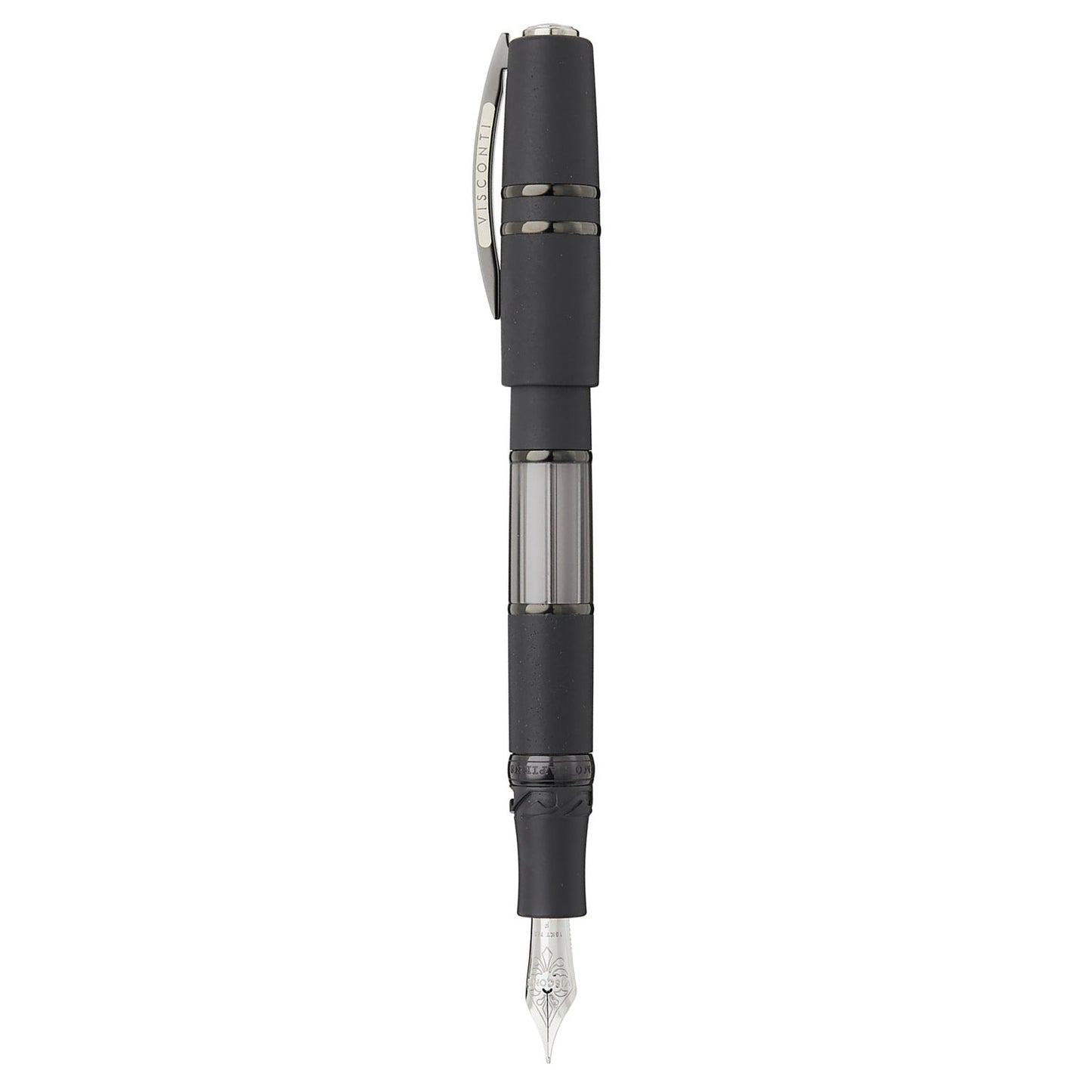 Visconti Homo Sapiens Dark Crystal Black PVD Fountain Pen