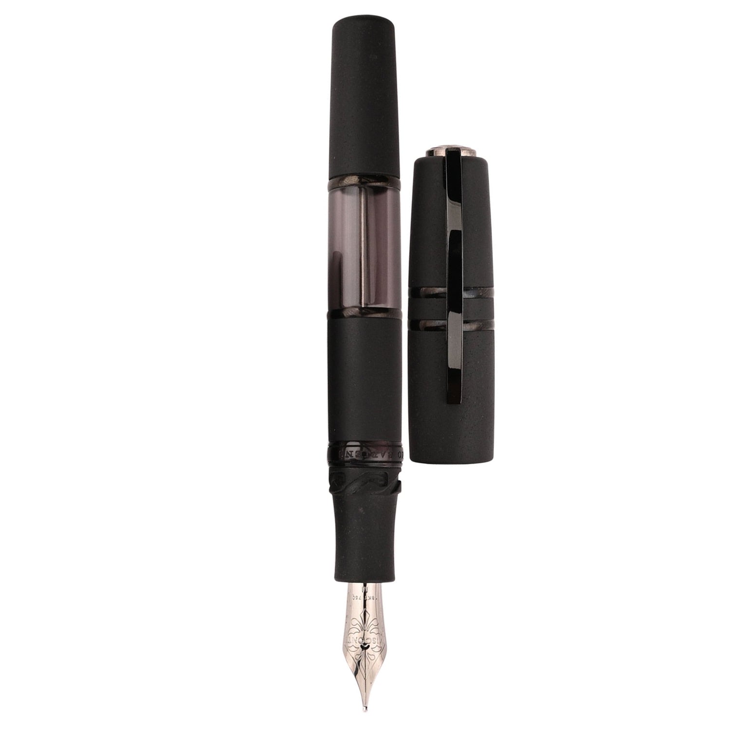 Visconti Homo Sapiens Dark Crystal Black PVD Fountain Pen