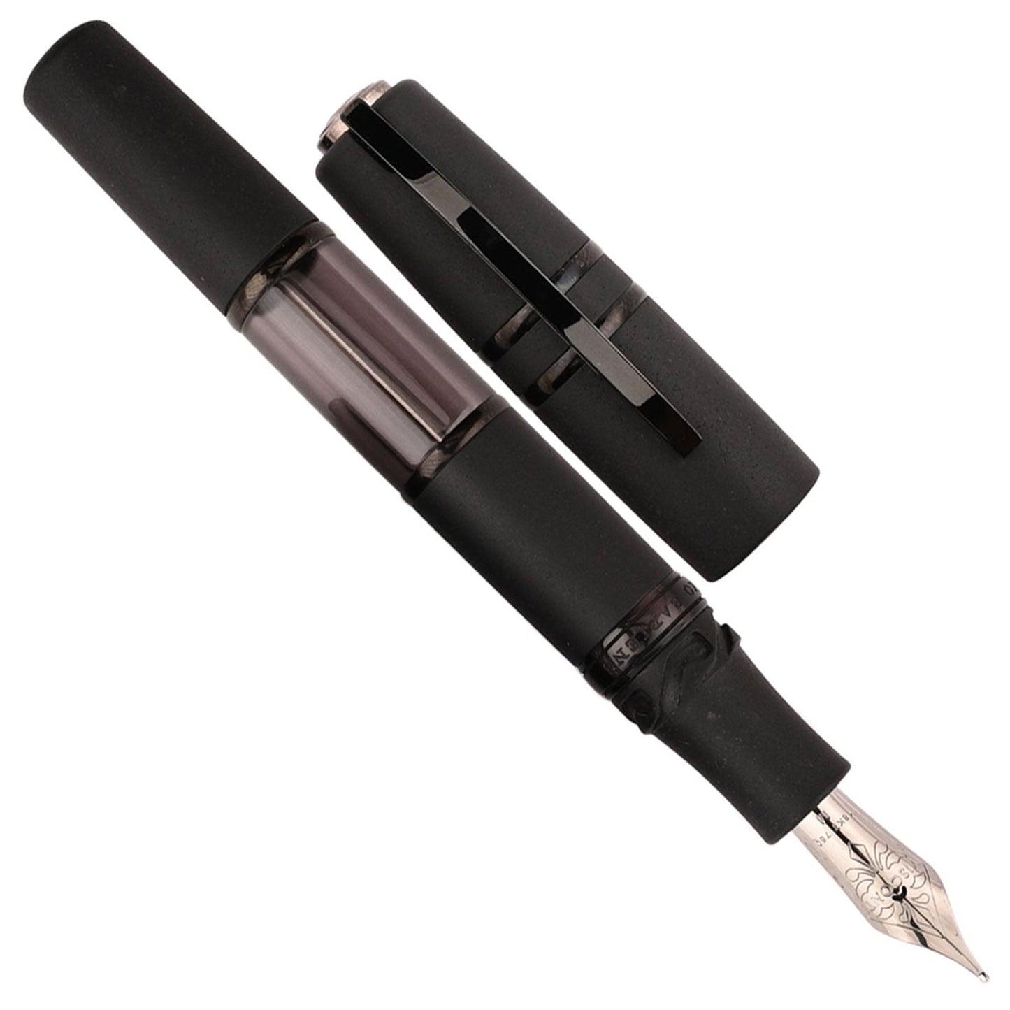 Visconti Homo Sapiens Dark Crystal Black PVD Fountain Pen