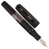 Visconti Homo Sapiens Dark Crystal Black PVD Fountain Pen