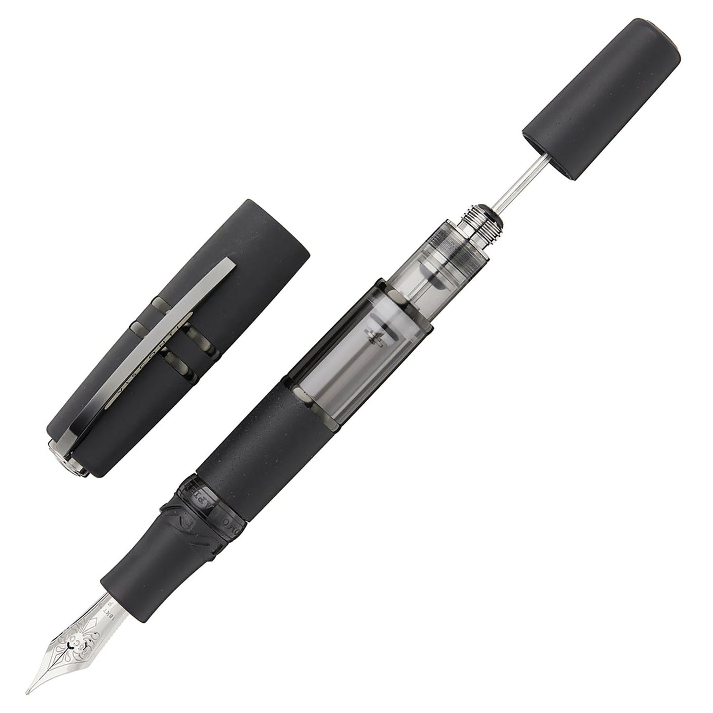 Visconti Homo Sapiens Dark Crystal Black PVD Fountain Pen
