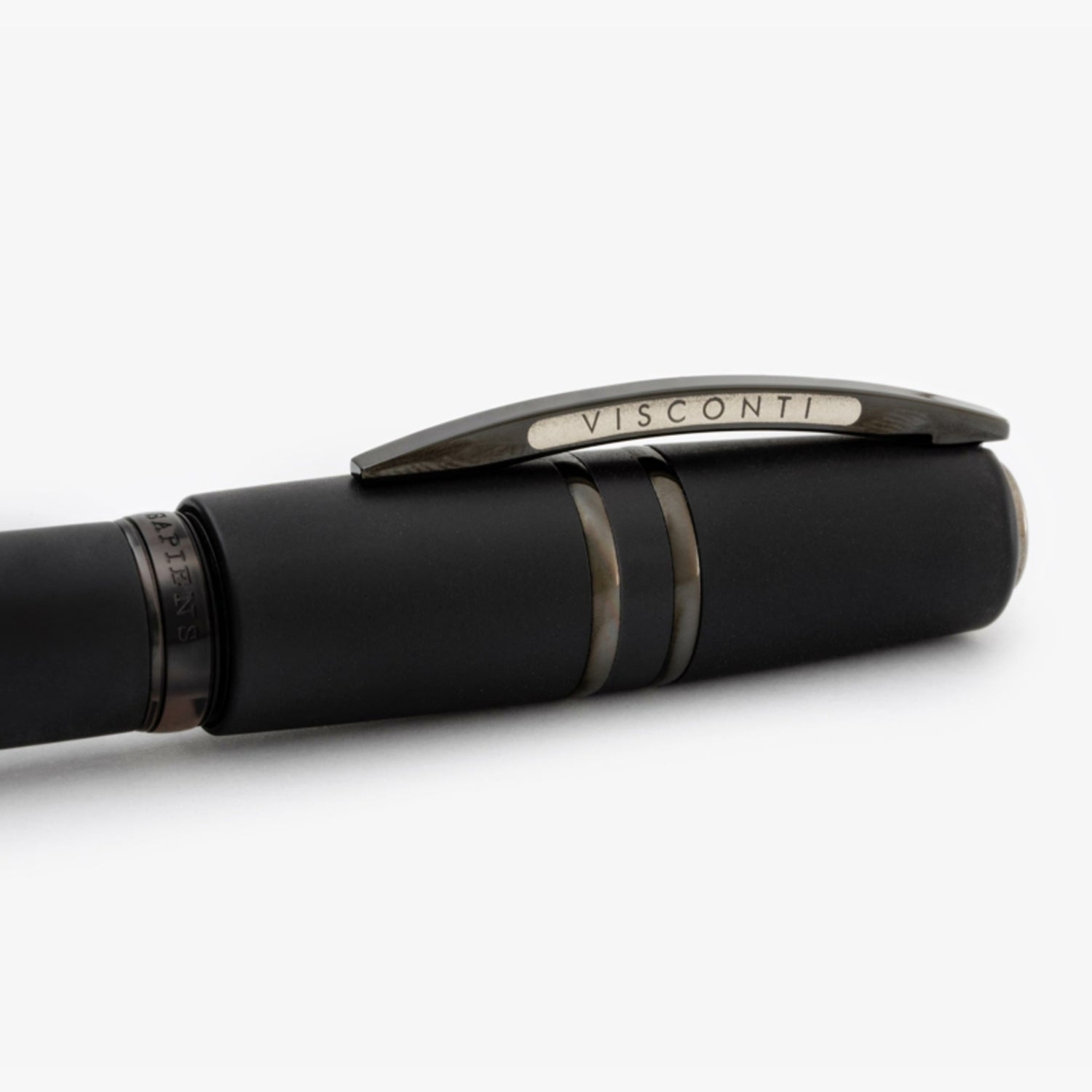 Visconti Homo Sapiens Dark Crystal Black PVD Fountain Pen