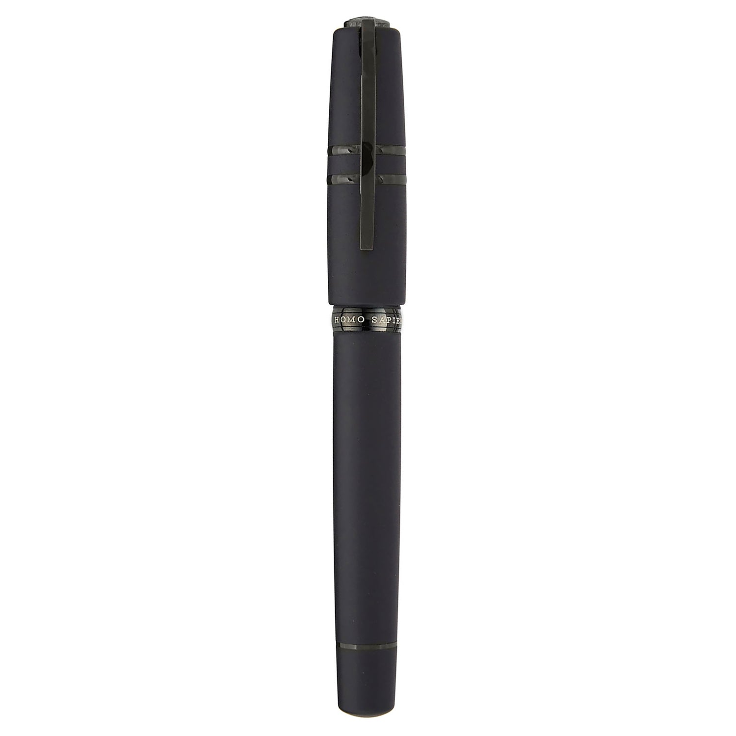 Visconti Homo Sapiens Lava Dark Age Black PVD Fountain Pen