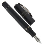 Visconti Homo Sapiens Lava Dark Age Black PVD Fountain Pen