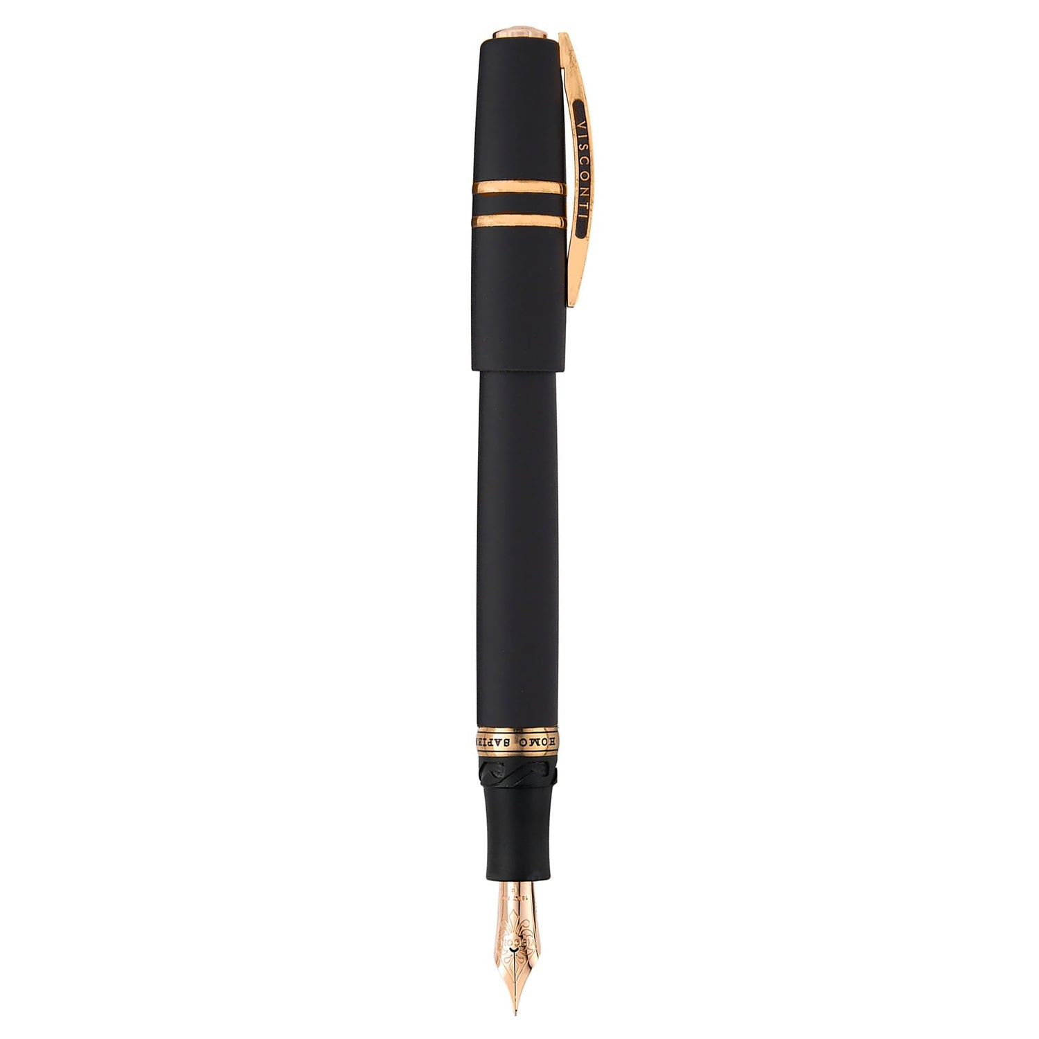 Visconti Homo Sapiens Lava Bronze Black GT Fountain Pen