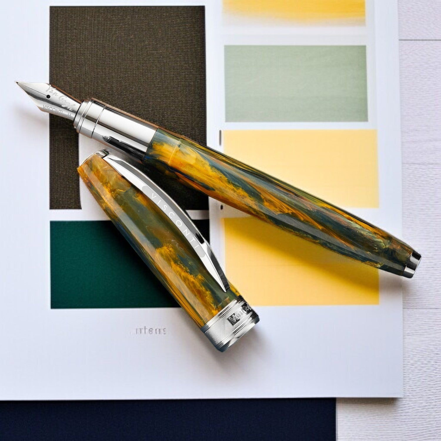 Visconti Van Gogh Cafe Terrace At Night CT Fountain Pen