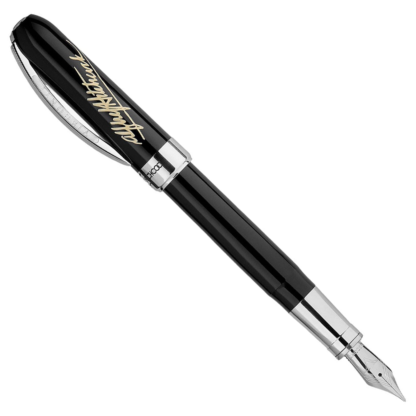 Visconti Alfred Hitchcock Black CT Fountain Pen (Limited Edition)