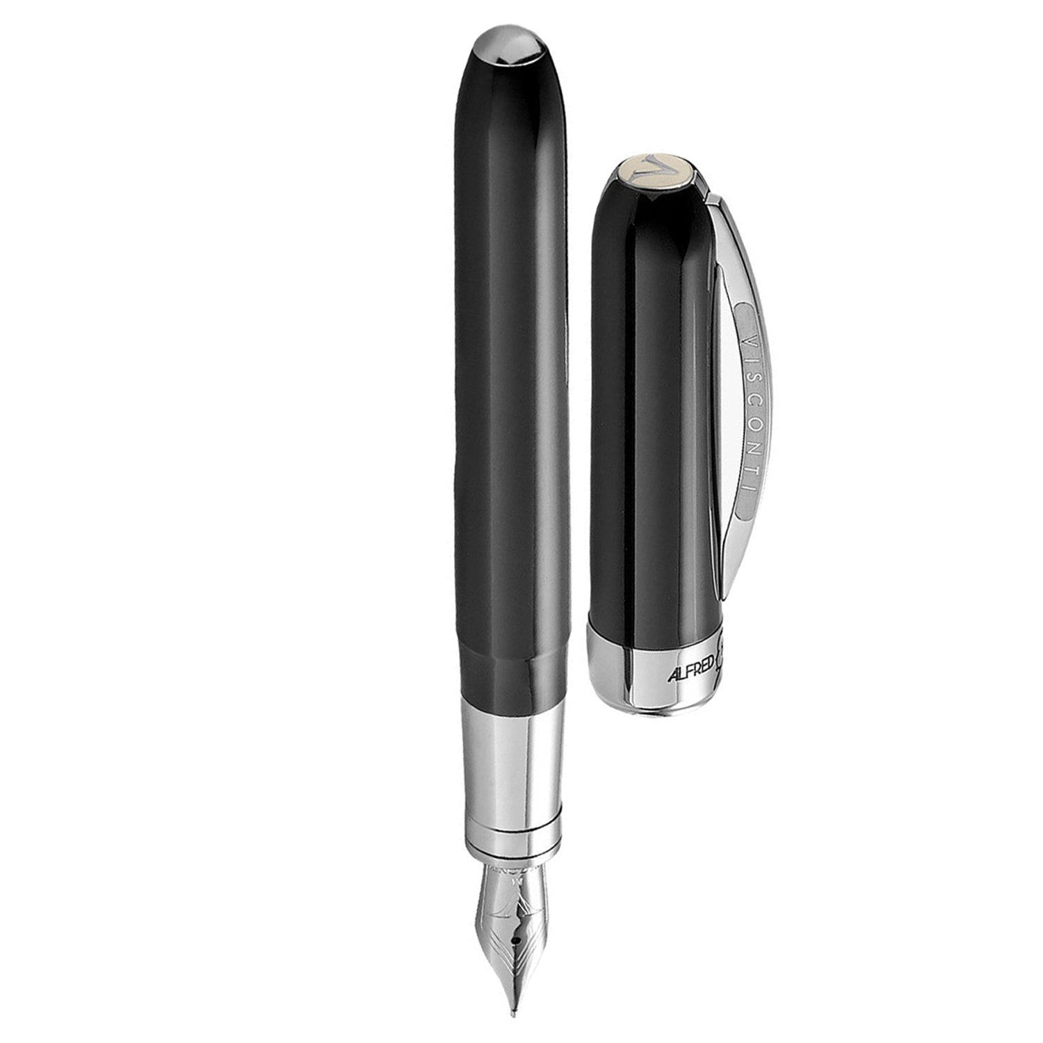Visconti Alfred Hitchcock Black CT Fountain Pen (Limited Edition)