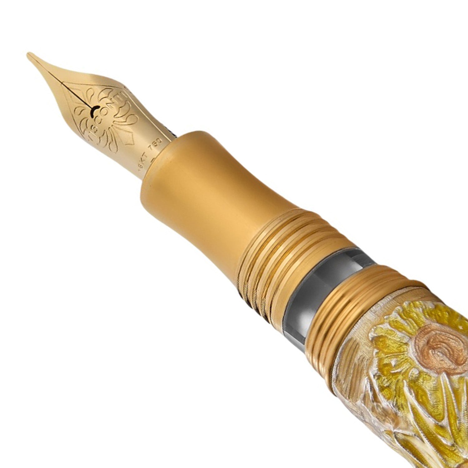 Visconti Dreaming Sunflowers Yellow GT Fountain Pen (Limited Edition)