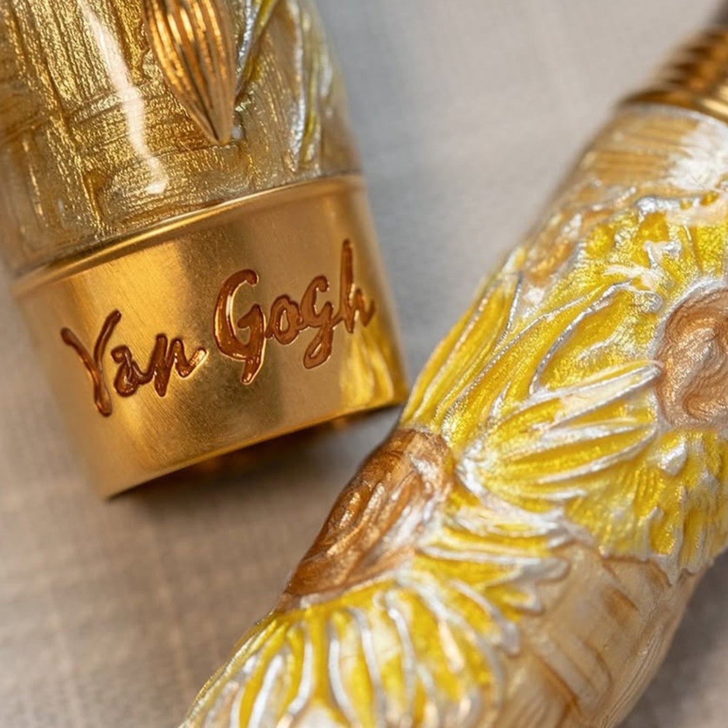 Visconti Dreaming Sunflowers Yellow GT Fountain Pen (Limited Edition)