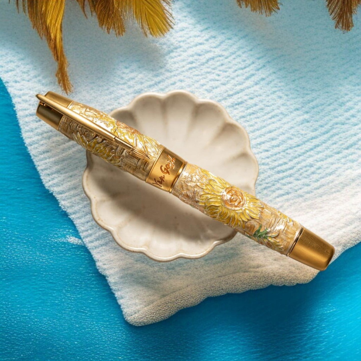 Visconti Dreaming Sunflowers Yellow GT Fountain Pen (Limited Edition)