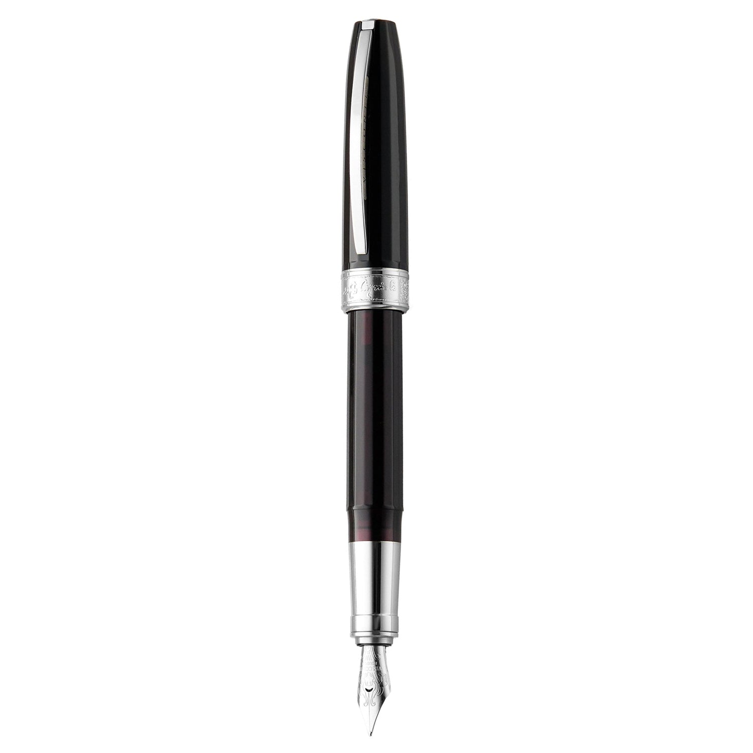 Visconti Michelangelo Translucent Black CT Fountain Pen