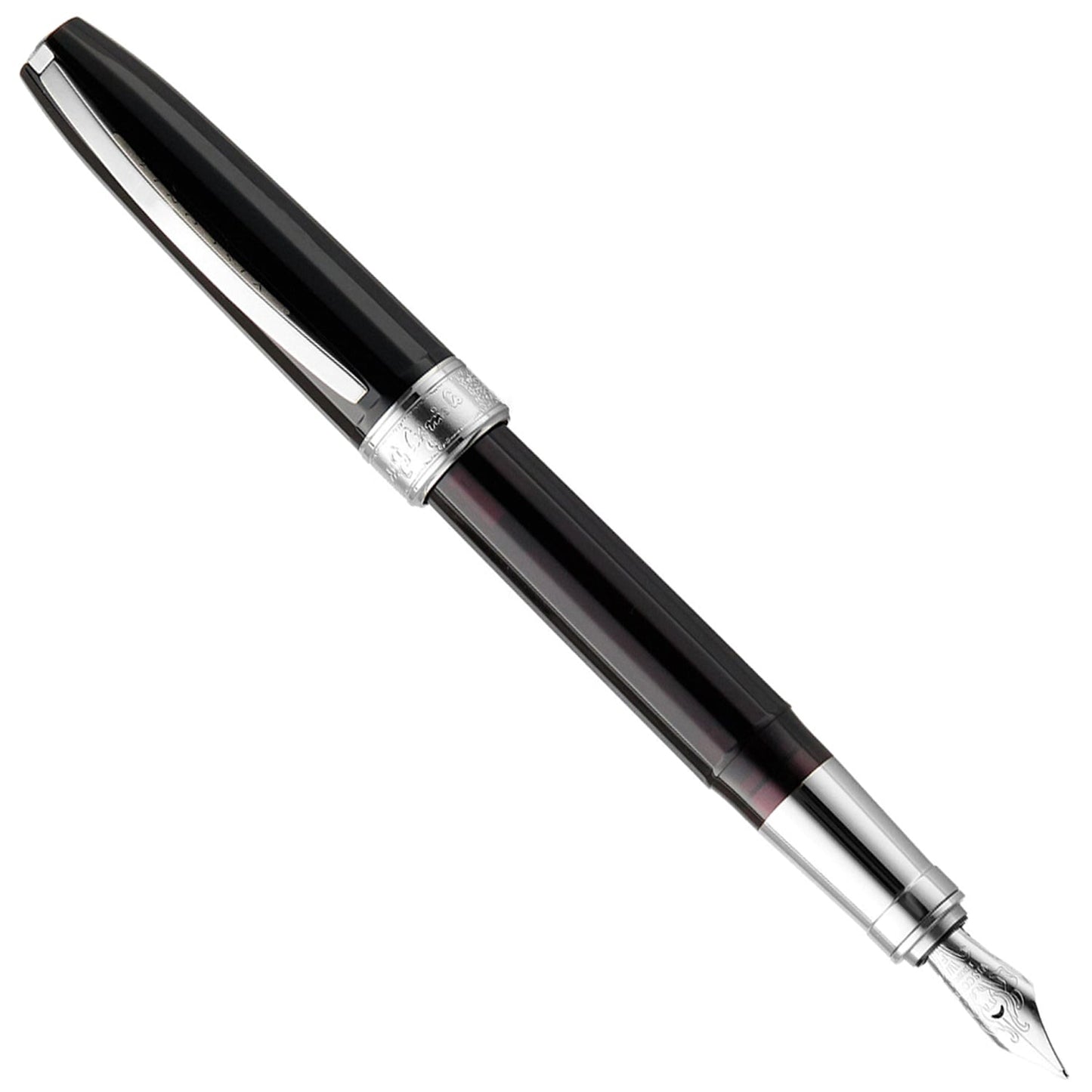 Visconti Michelangelo Translucent Black CT Fountain Pen