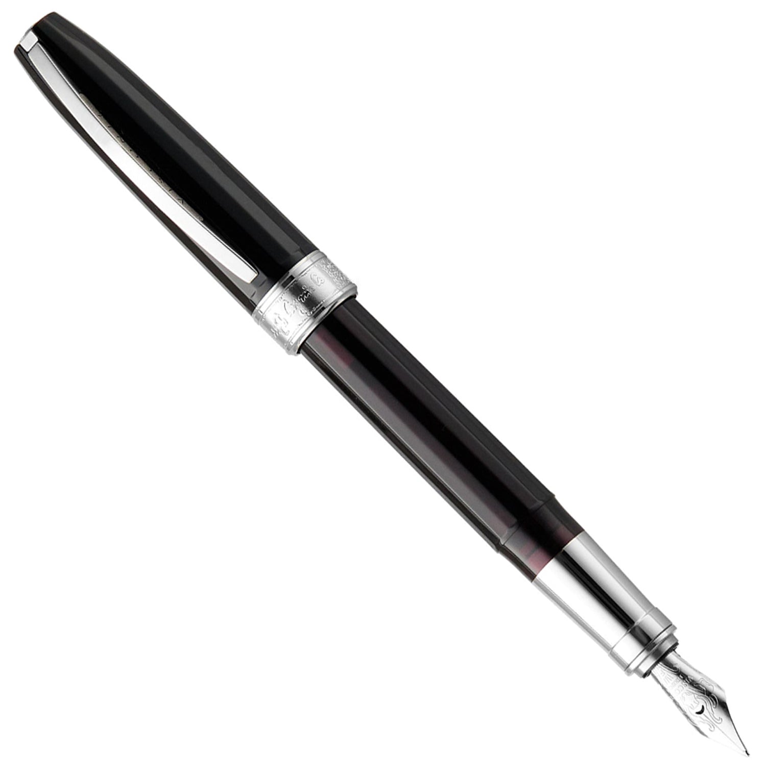 Visconti Michelangelo Translucent Black CT Fountain Pen